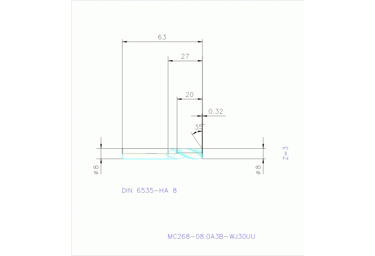 MC268-08.0A3B-WJ30UU