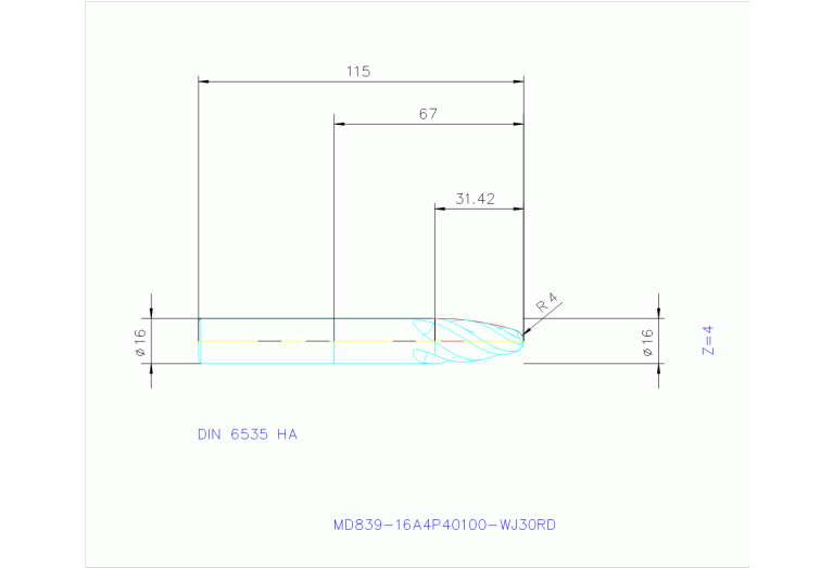 MD839-16A4P40100-WJ30RD