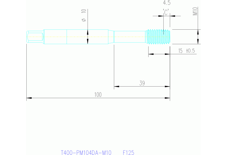T400-PM104DA-M10 F125