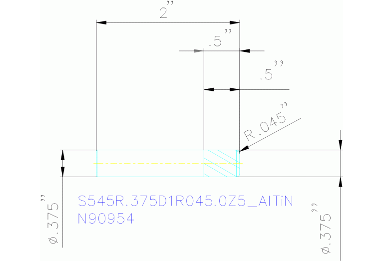 S545R.375D1R045.0Z5 ALTIN