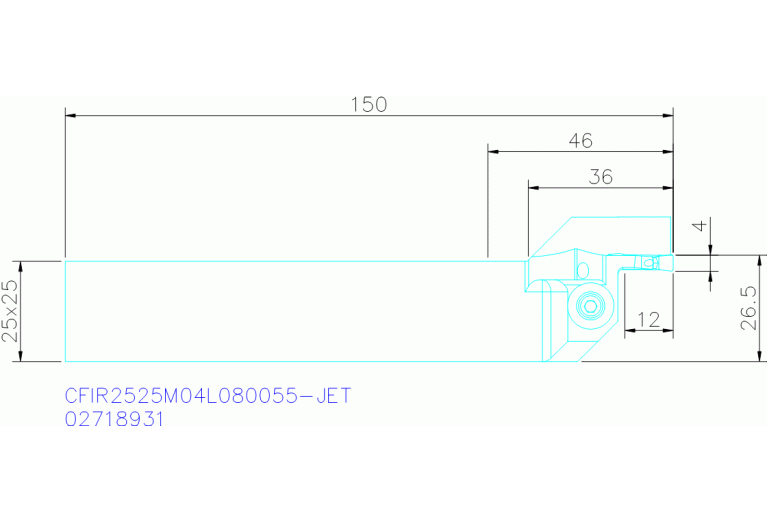 CFIR2525M04L080055-JET