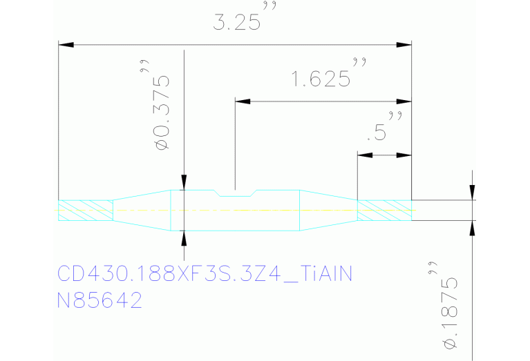 CD430.188XF3S.3Z4 TIALN