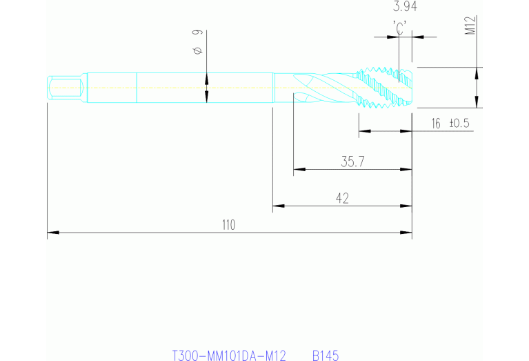 T300-MM101DA-M12 B145