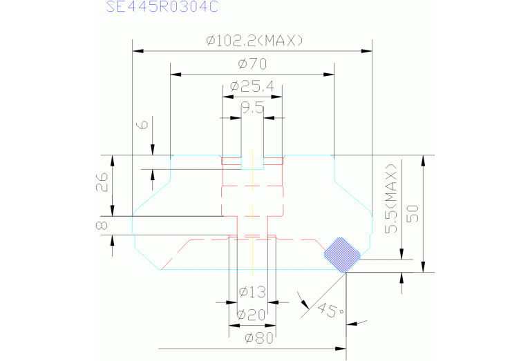 SE445-050A04R