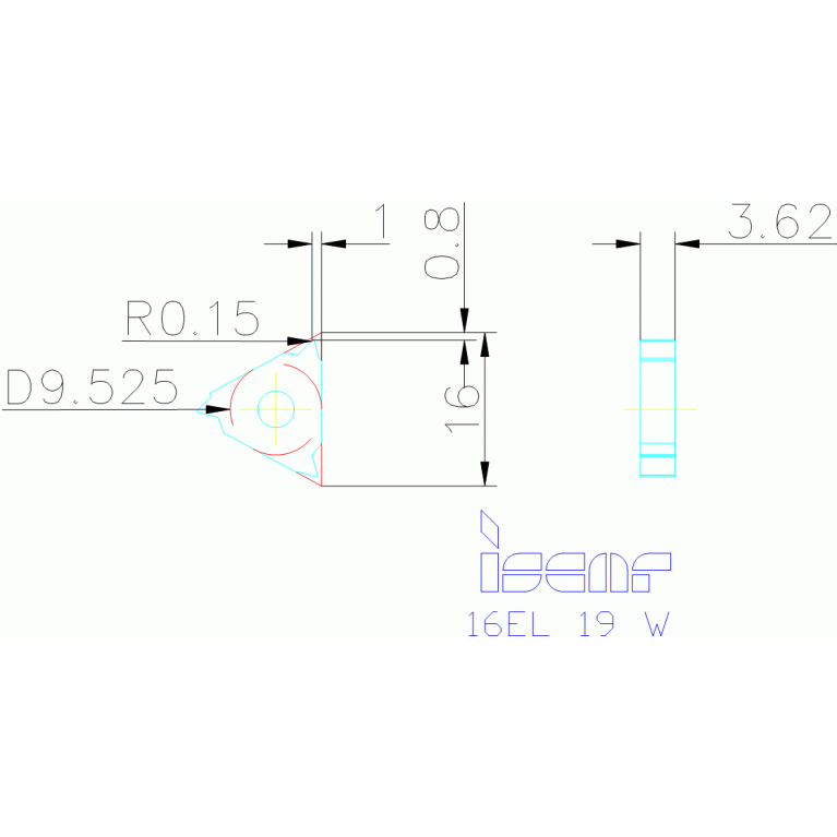16EL 19 W IC250