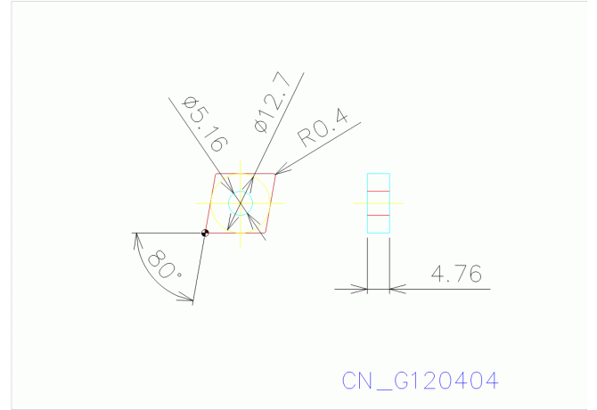CNMG120404N-GE AC8115P