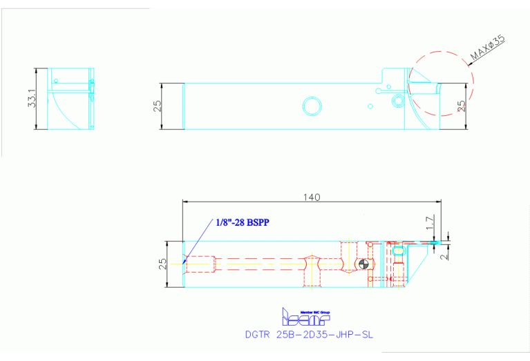 DGTR 25B-2D35-JHP-SL