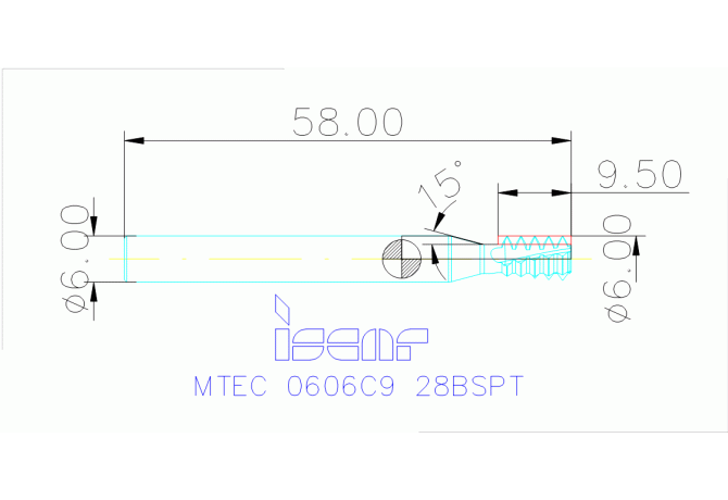 MTEC 0606C9 28BSPT IC908
