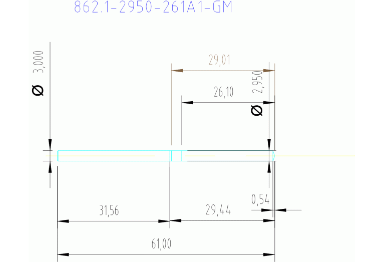 862.1-2950-261A1-GM X2BM