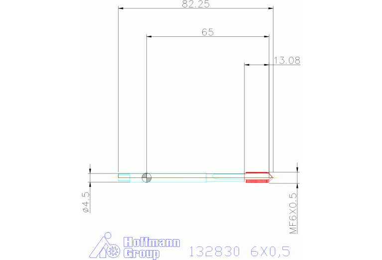 132830 6X0,5