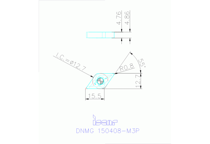 DNMG 150408-M3P IC830