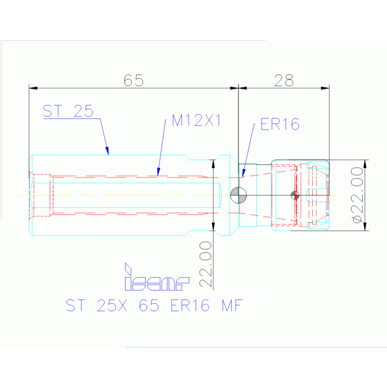 ST 25X 65 ER16 MF