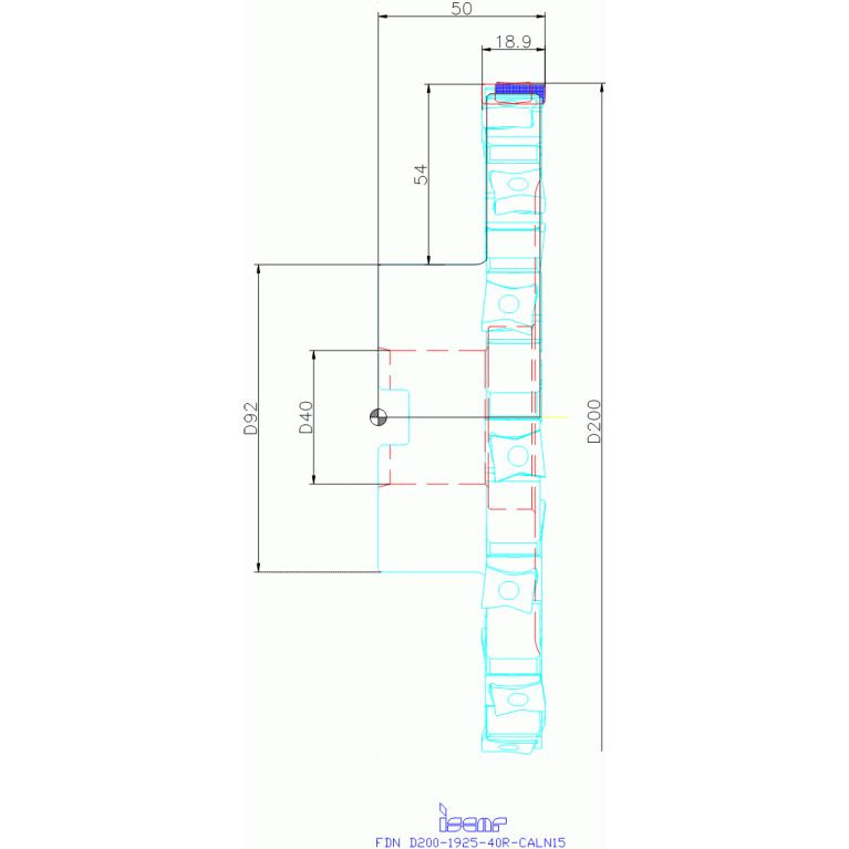 FDN D200-1925-40R-CALN15
