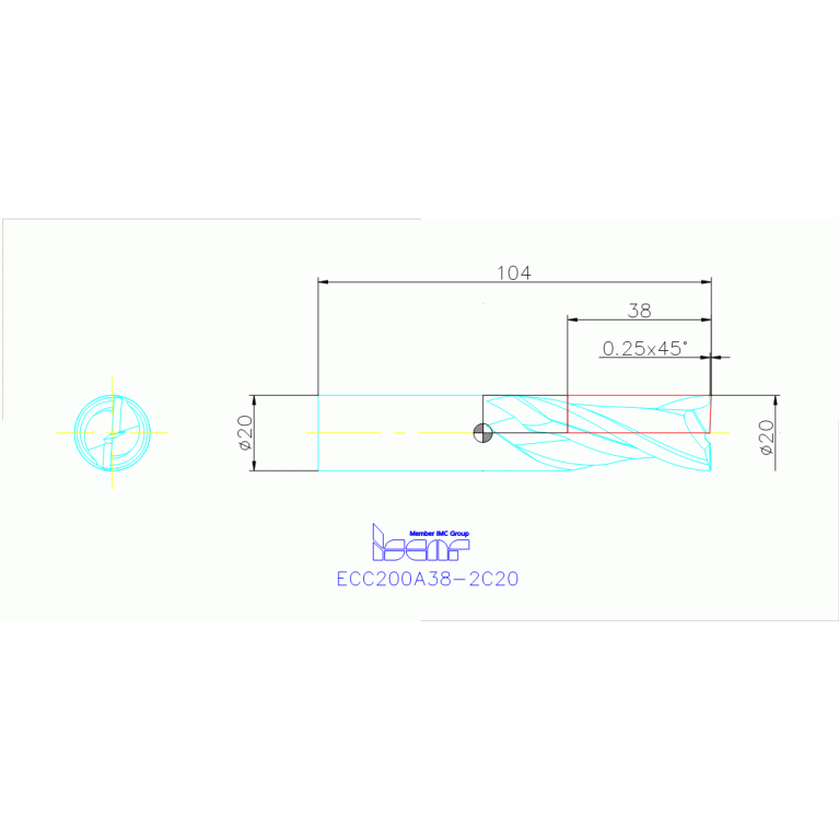 ECC200A38-2C20 IC900