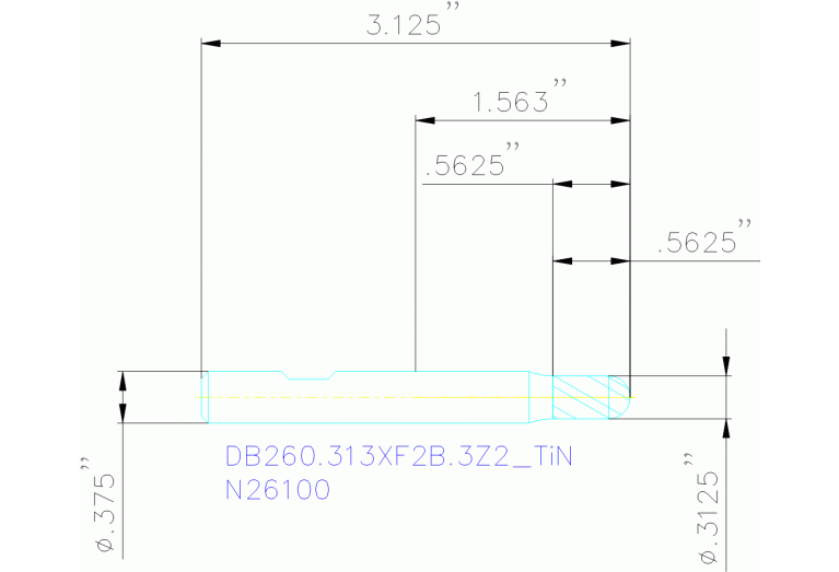 DB260.313XF2B.3Z2 TIN