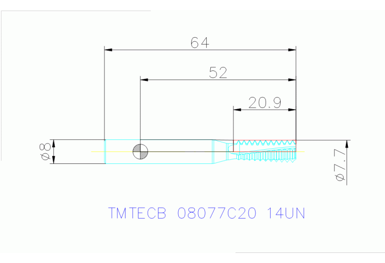 MTECB 08077C20 14UN IN2005