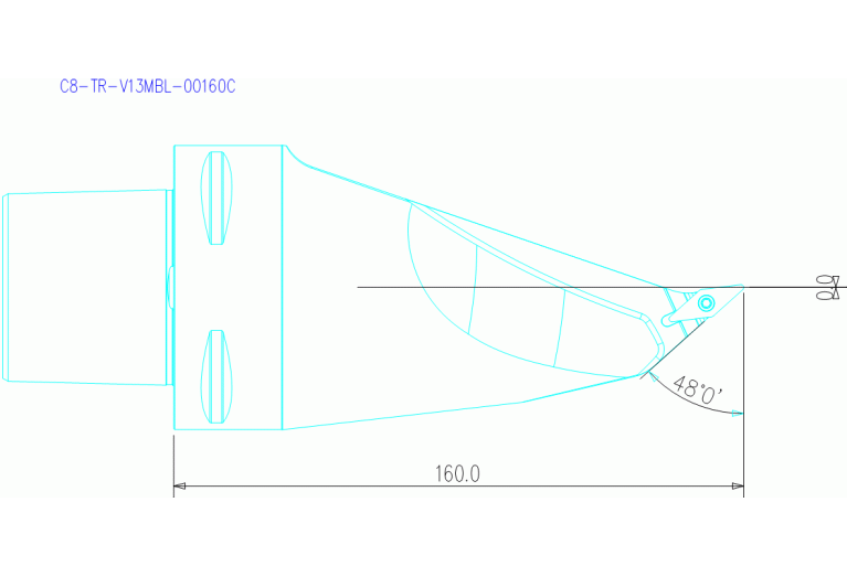 C8-TR-V13MBL-00160C