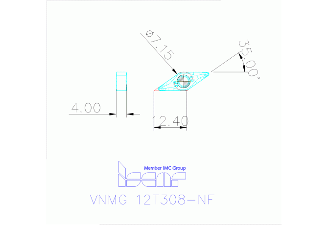 VNMG 12T308-NF IC428