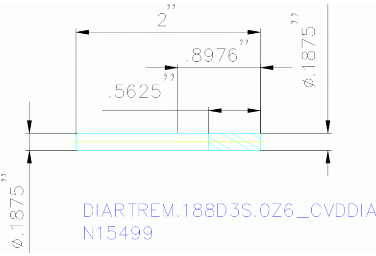 DIARTREM.188D3S.0Z6 CVDDIA