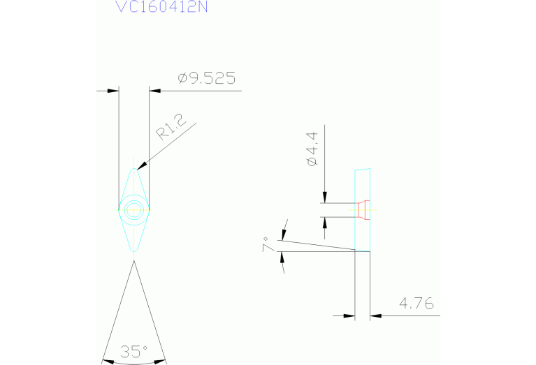 VCMT160412-MP NX2525