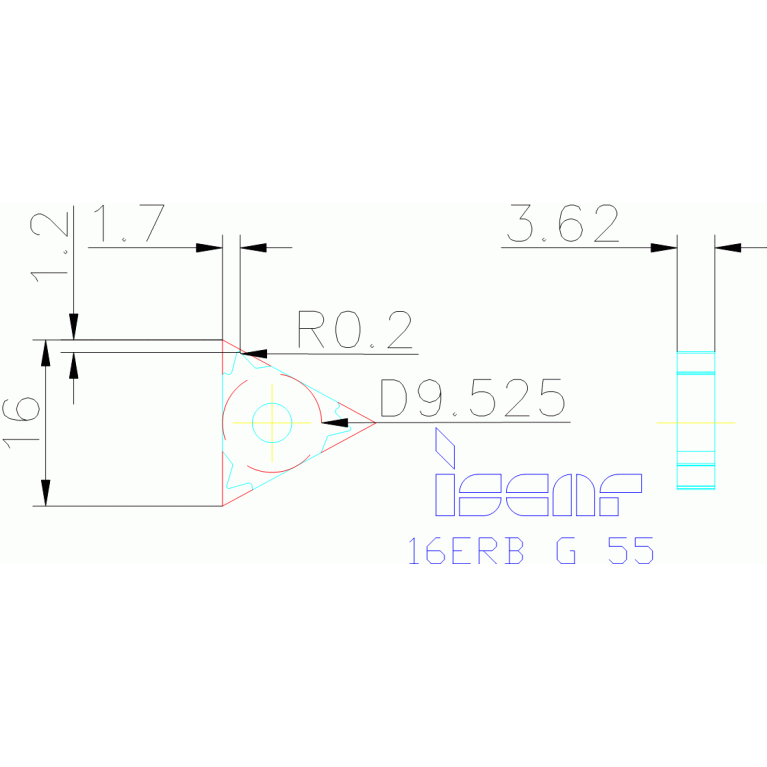 16ERB G 55 IC908