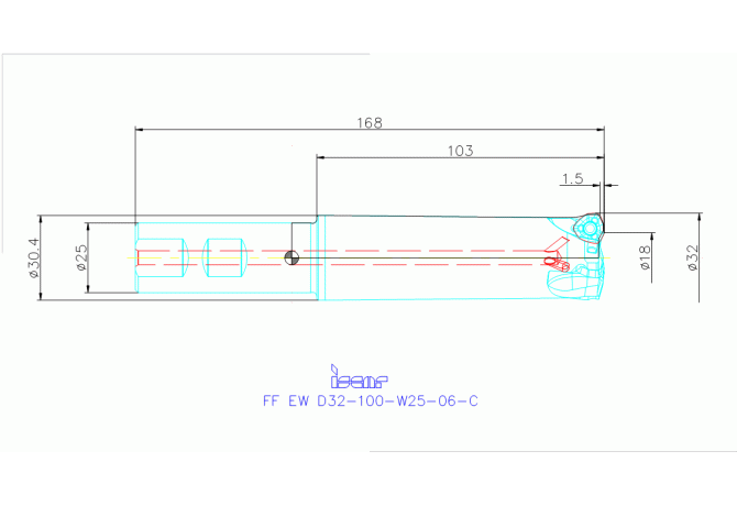 FF EW D32-100-W25-06-C