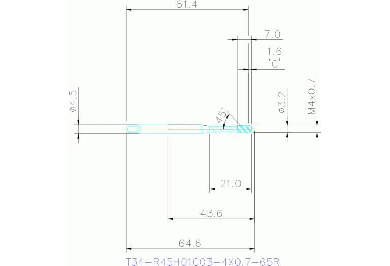 T34-R45H01C03-4X0.7-65R