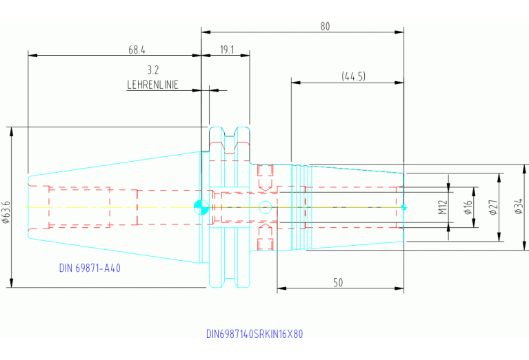 DIN6987140SRKIN16X80