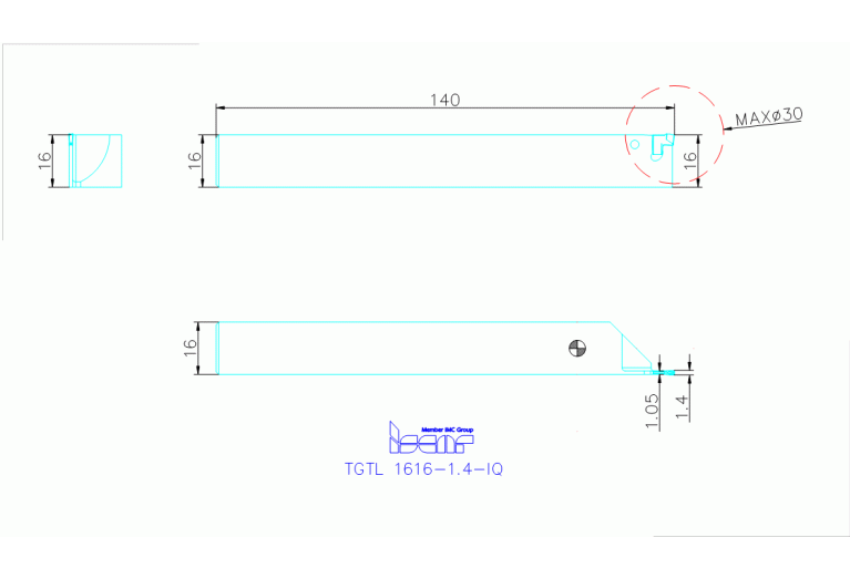 TGTL 1616-1.4-IQ