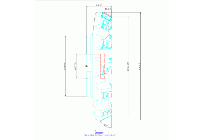 T465 FLN D250-12-60-R-22