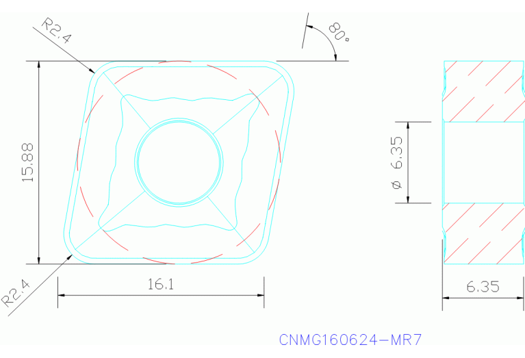 CNMG160624-MR7 TP1500