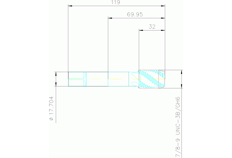 A22553-UNC7/8