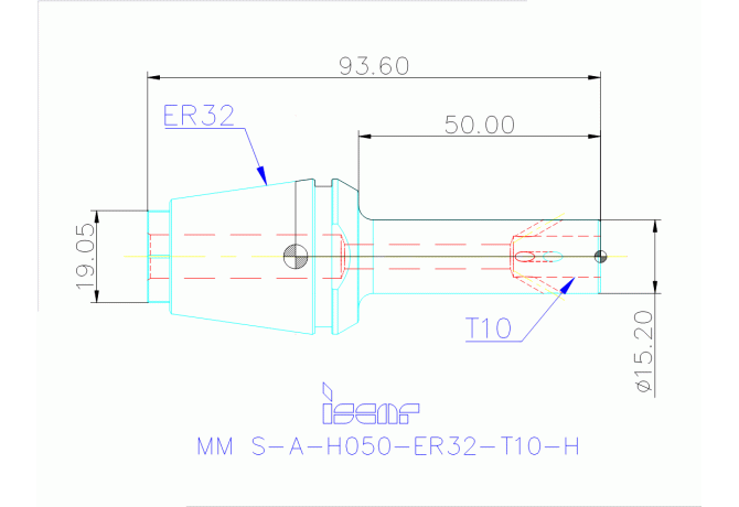 MM S-A-H050-ER32-T10-H