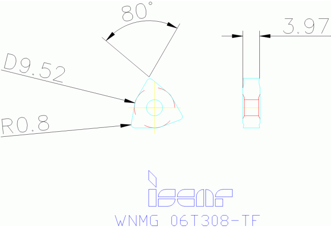 WNMG 06T308-TF IC8150