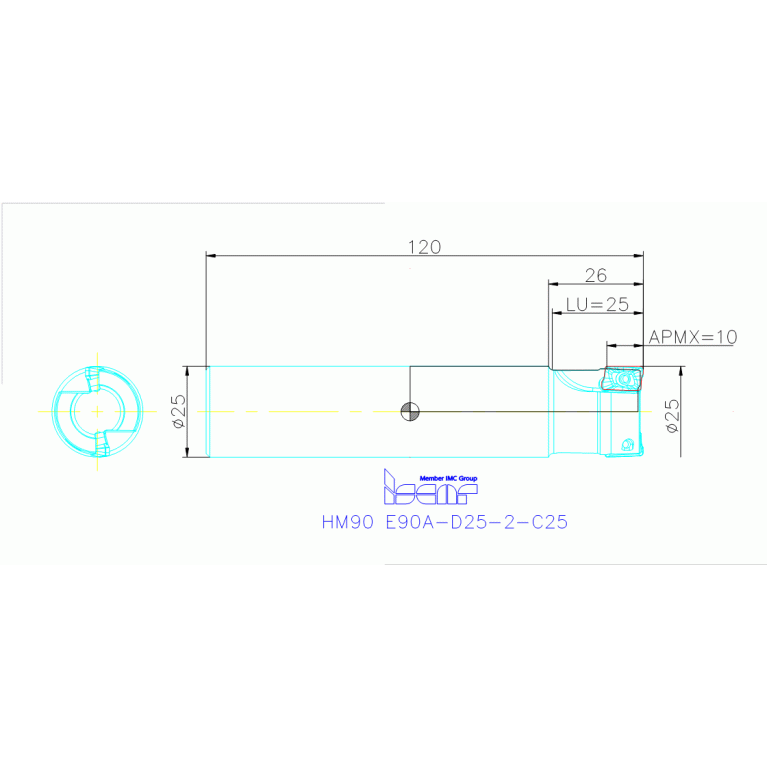 HM90 E90A-D25-2-C25