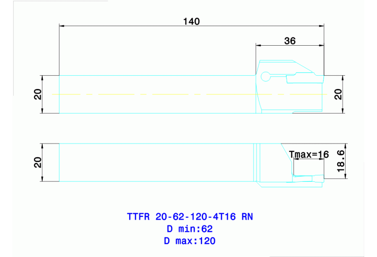 TTFR 20-62-120-4T16 RN