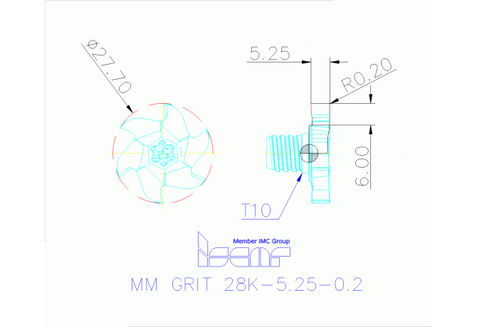 MM GRIT 28K-5.25-0.2 IC528
