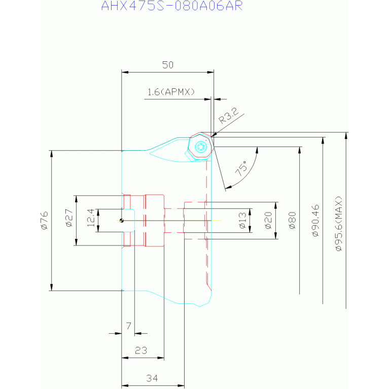AHX475S-080A06AR