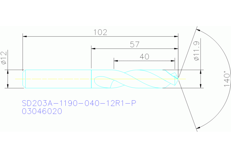 SD203A-1190-040-12R1-P