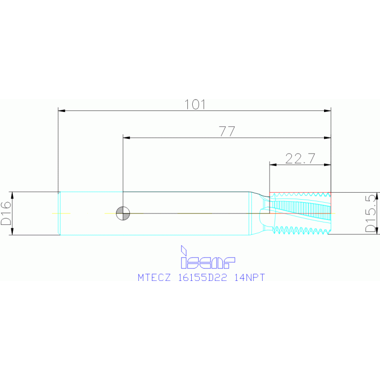 MTECZ 16155D22 14NPT IC908