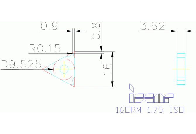 16ERM 1.75 ISO IC908