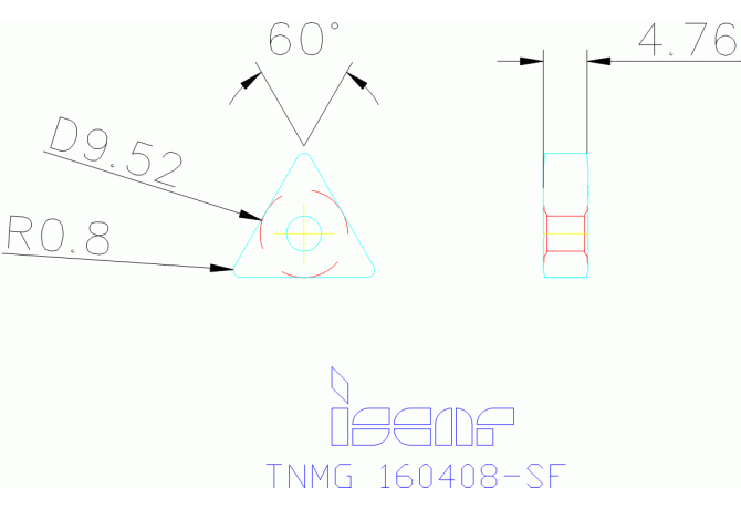 TNMG 160408-SF IC530N