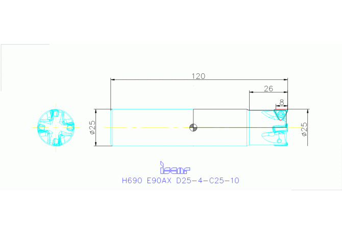 H690 E90AX D25-4-C25-10
