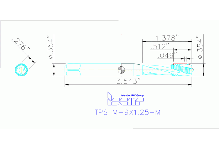TPS M-9X1.25-M HETI