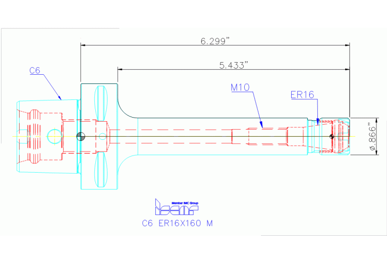 C6 ER16X160 M