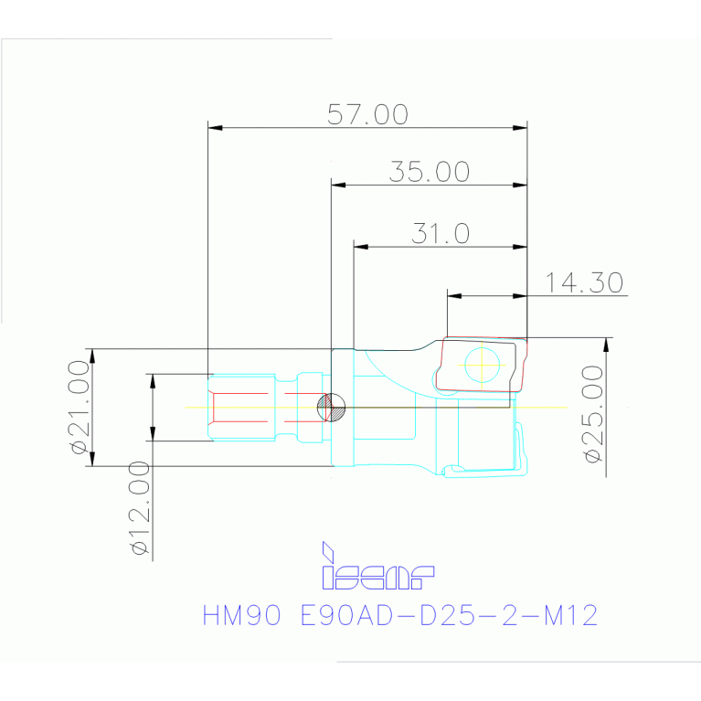 HM90 E90AD-D25-2-M12