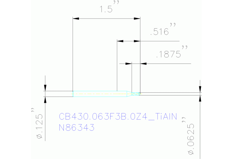 CB430.063F3B.0Z4 TIALN