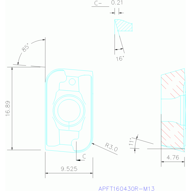 APFT160430R-M13 F40M
