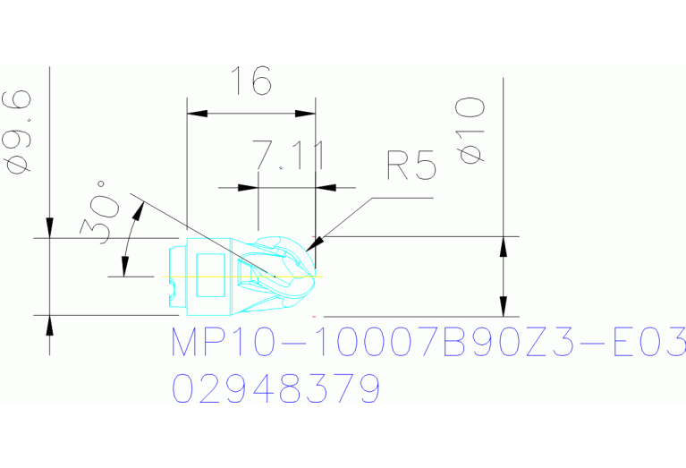 MP10-10007B90Z3-E03 F40M