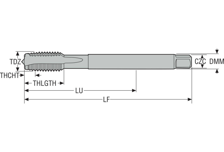 MTP-M20X2.50ISO6HX-TB-S002